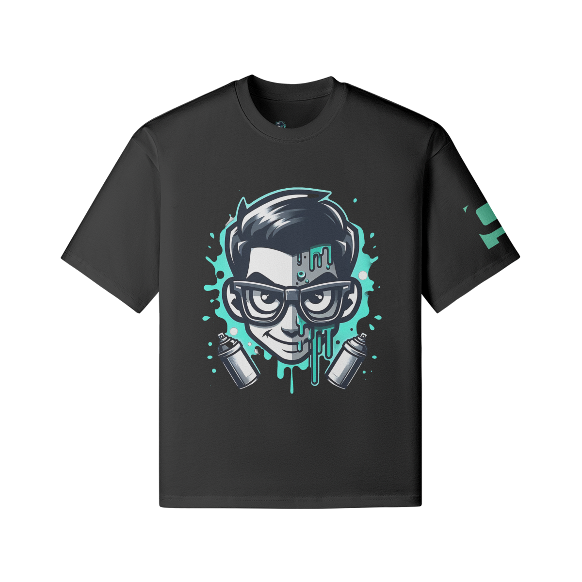 R.G. logo boxy Tee