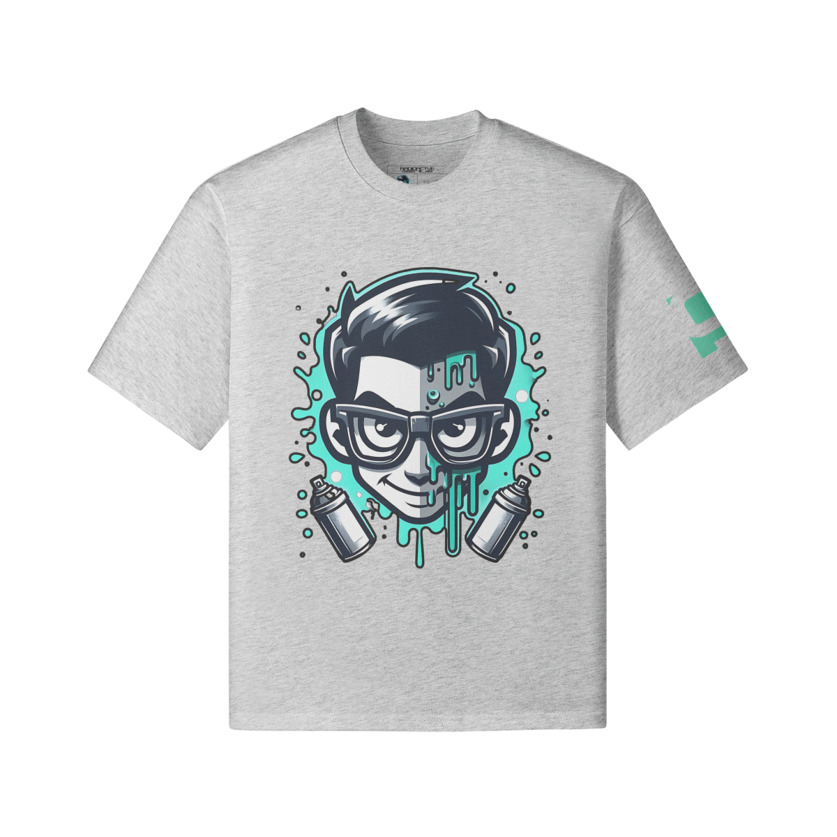 R.G. logo boxy Tee